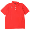 Kappa Mens Polo Shirt Medium Red Cotton