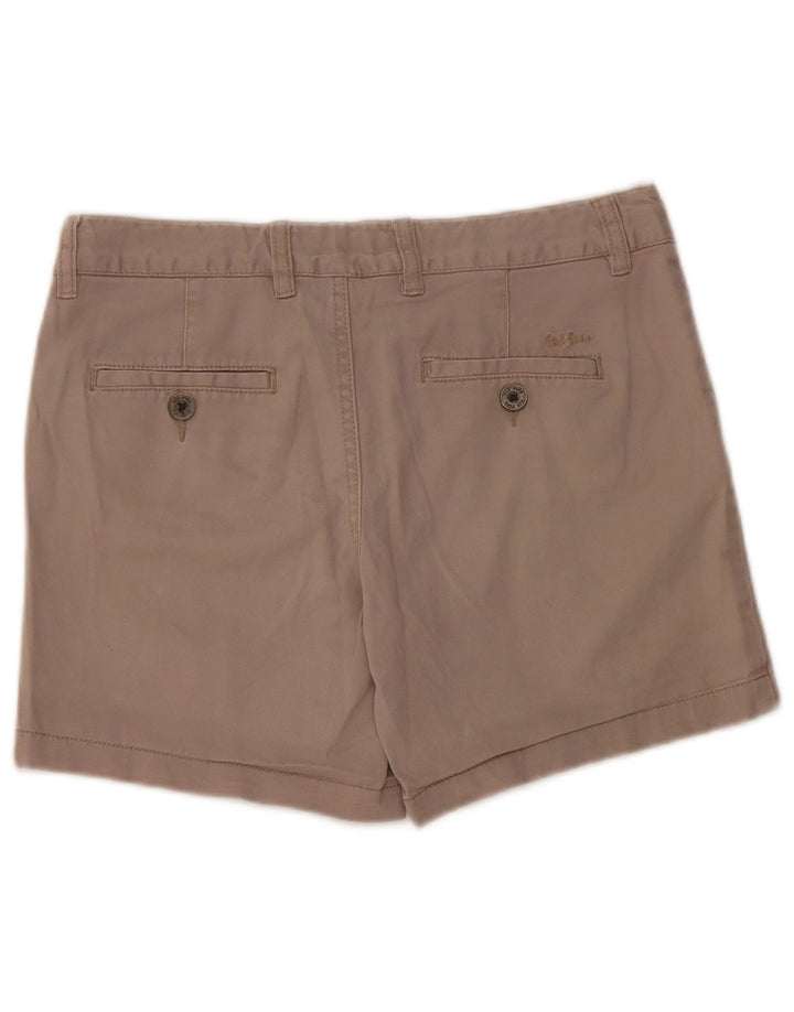 Fat Face Womens Chino Shorts UK 10 Small W30 Grey Cotton