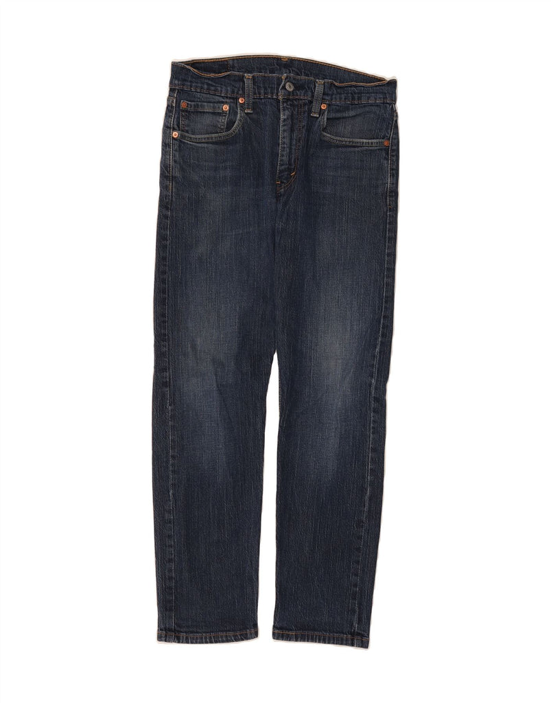 LEVI'S Mens 502 Straight Jeans W32 L30 Blue Cotton Vintage Levi's and Second-Hand Levi's from Messina Hembry 