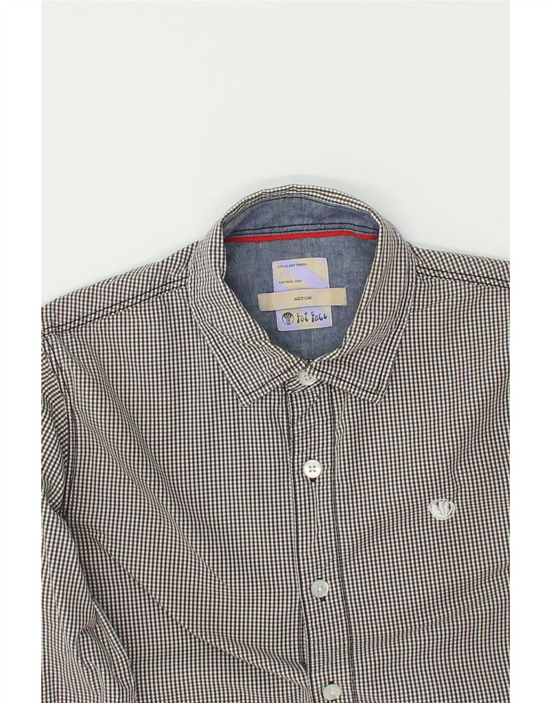 FAT FACE Mens Shirt Medium Black Gingham Cotton | Vintage Fat Face | Thrift | Second-Hand Fat Face | Used Clothing | Messina Hembry 