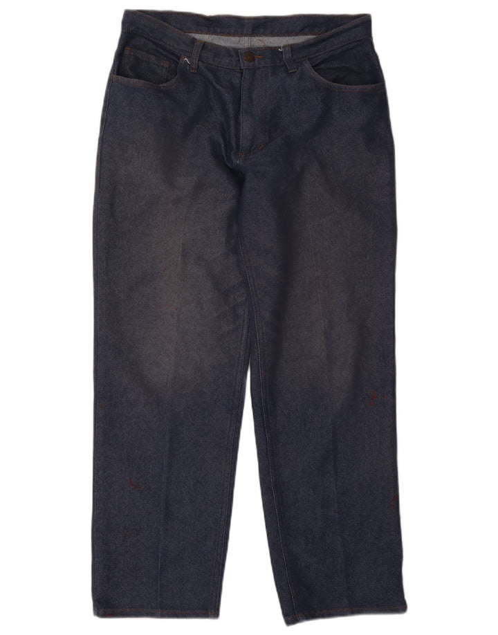 Levi's Womens 501 Straight Jeans W30 L28 Navy Blue
