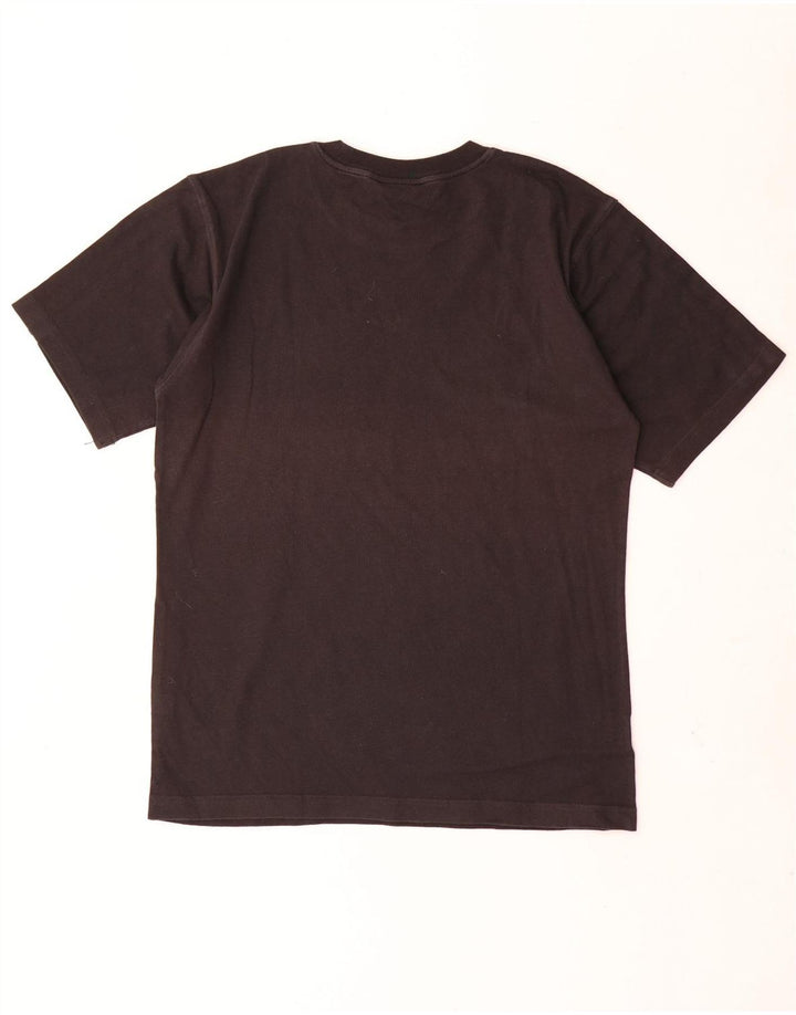 Adidas Mens T-Shirt Top Small Black Cotton