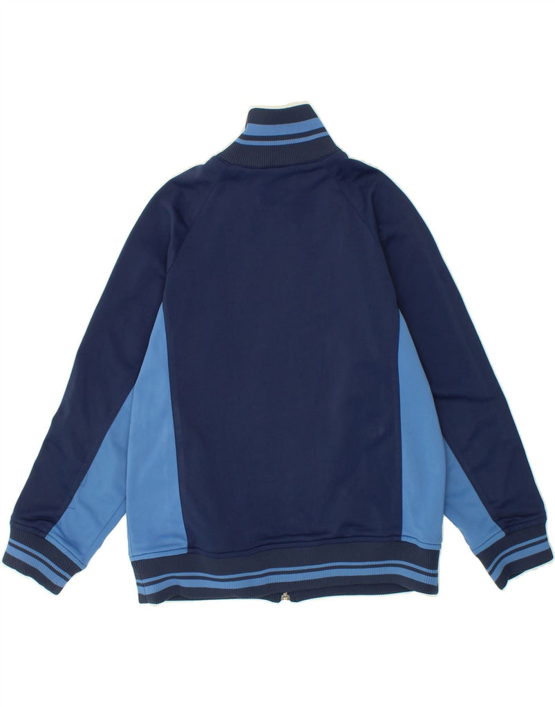 NIKE Boys Tracksuit Top Jacket 11-12 Years Medium Navy Blue Colourblock Vintage Nike and Second-Hand Nike from Messina Hembry 