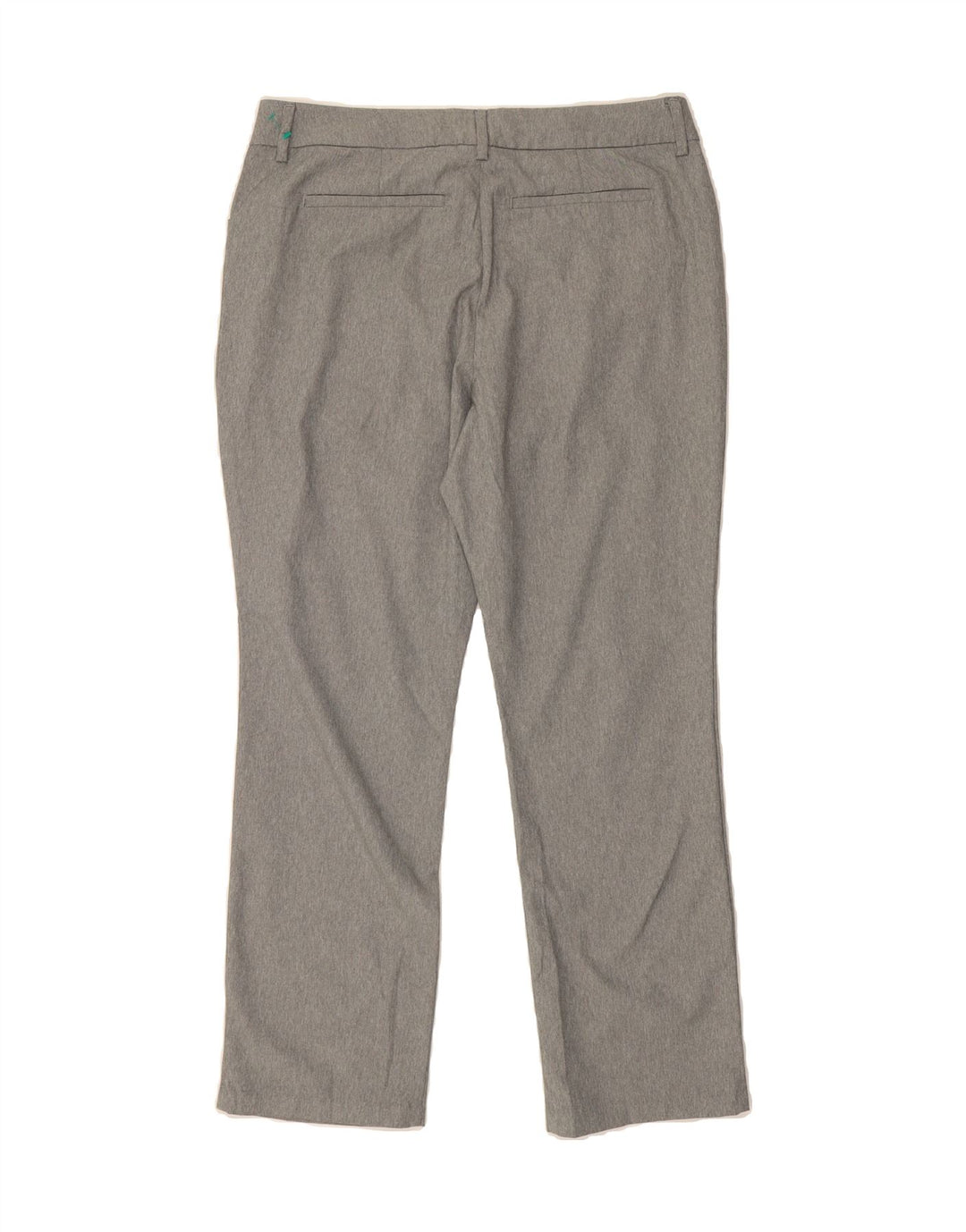 LEE Womens Straight Casual Trousers US 14 XL W34 L29 Grey Polyester Vintage Lee and Second-Hand Lee from Messina Hembry 