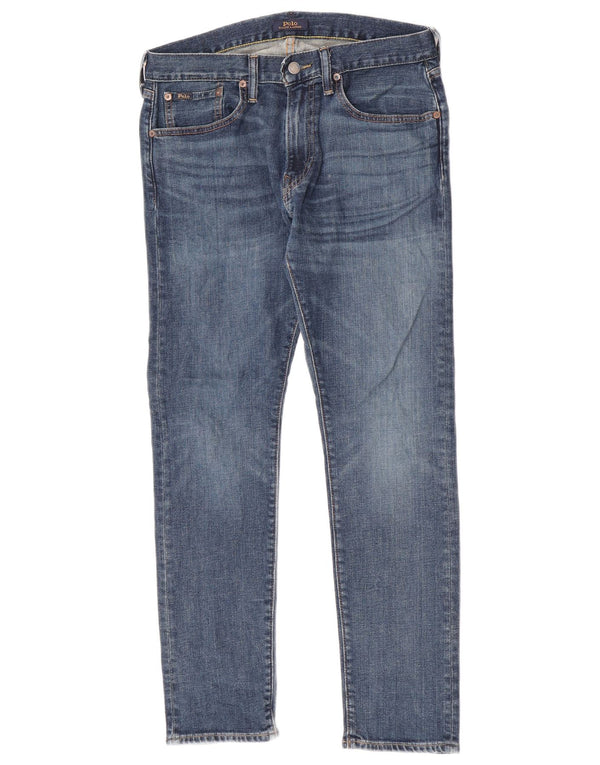 Polo Ralph Lauren Mens Slim Jeans W30 L30 Blue Cotton