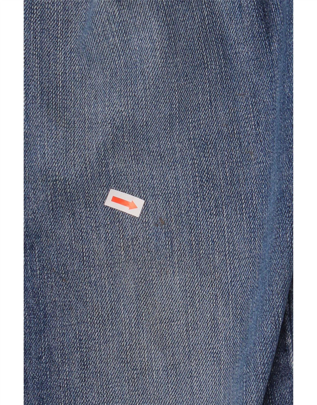 Wrangler Mens Straight Jeans W34 L34 Blue Cotton