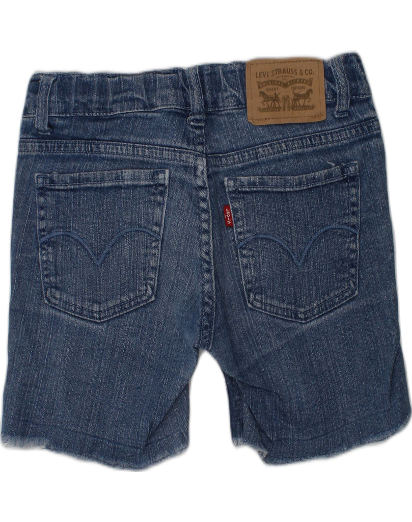 LEVI'S Girls Denim Shorts 9-10 Years W24  Blue Ramie | Vintage Levi's | Thrift | Second-Hand Levi's | Used Clothing | Messina Hembry 