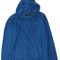 Mountain Warehouse Mens Hooded Fleece Jacket UK 38 Medium Blue Polyester
