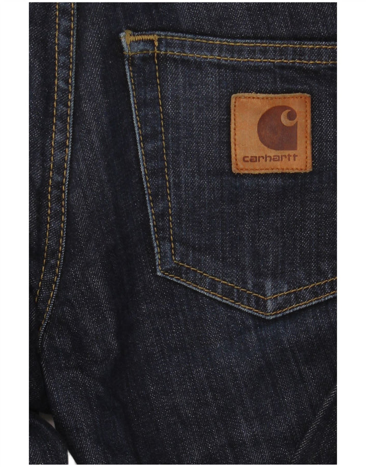 Carhartt Mens Slim Jeans W30 L32 Navy Blue