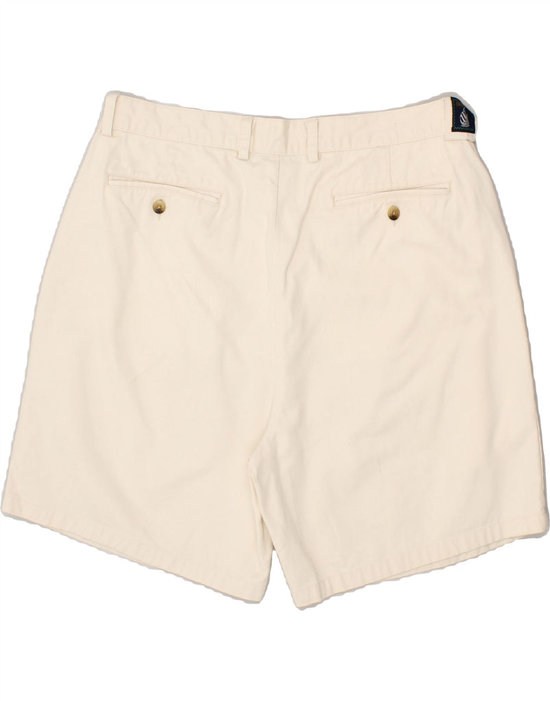 NAUTICA Mens Chino Shorts W36 Large  Beige Cotton | Vintage Nautica | Thrift | Second-Hand Nautica | Used Clothing | Messina Hembry 
