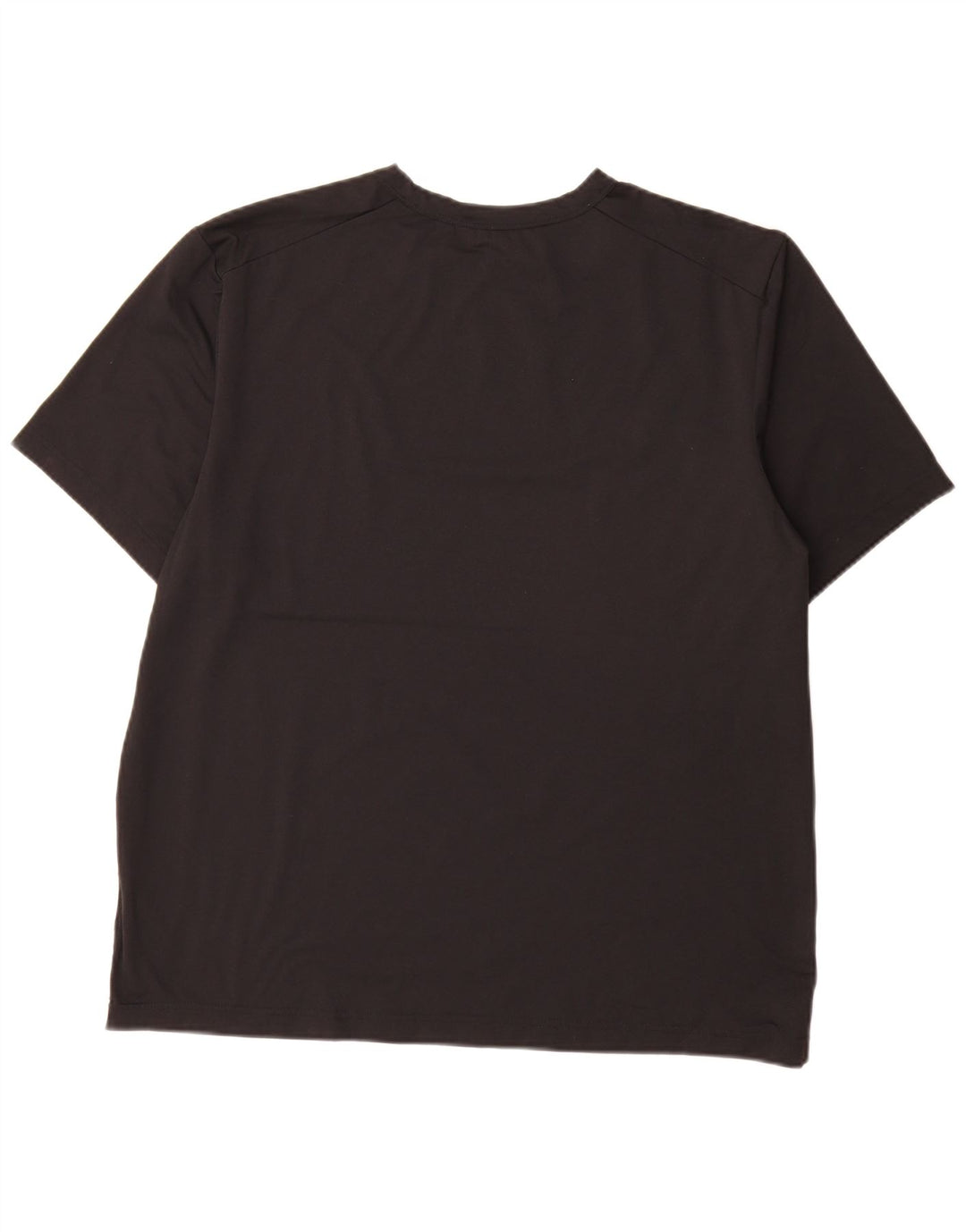 Nike Mens Dri Fit T-Shirt Top Large Black Polyester