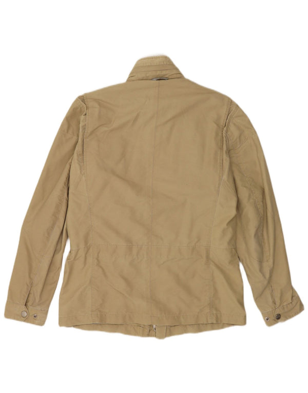 Brema Mens Utility Jacket IT 48 Medium Beige Polyamide