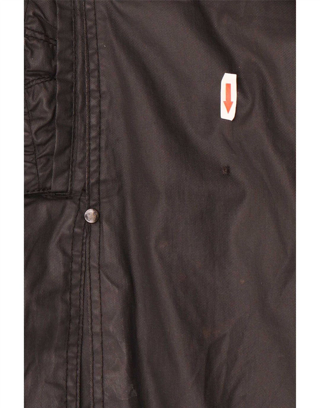 KHUJO Womens Trench Coat UK 18 XL Black Polyester