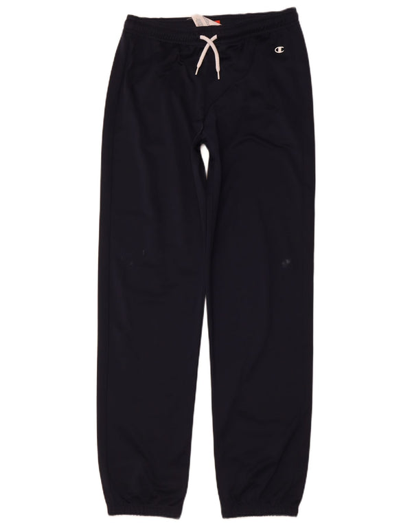 CHAMPION Boys Tracksuit Trousers Joggers 13-14 Years XL  Navy Blue