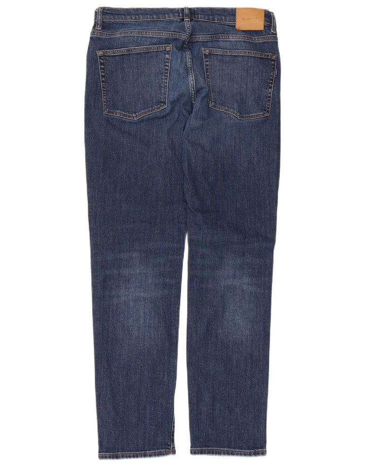 Gant Mens Straight Jeans W34 L32 Blue
