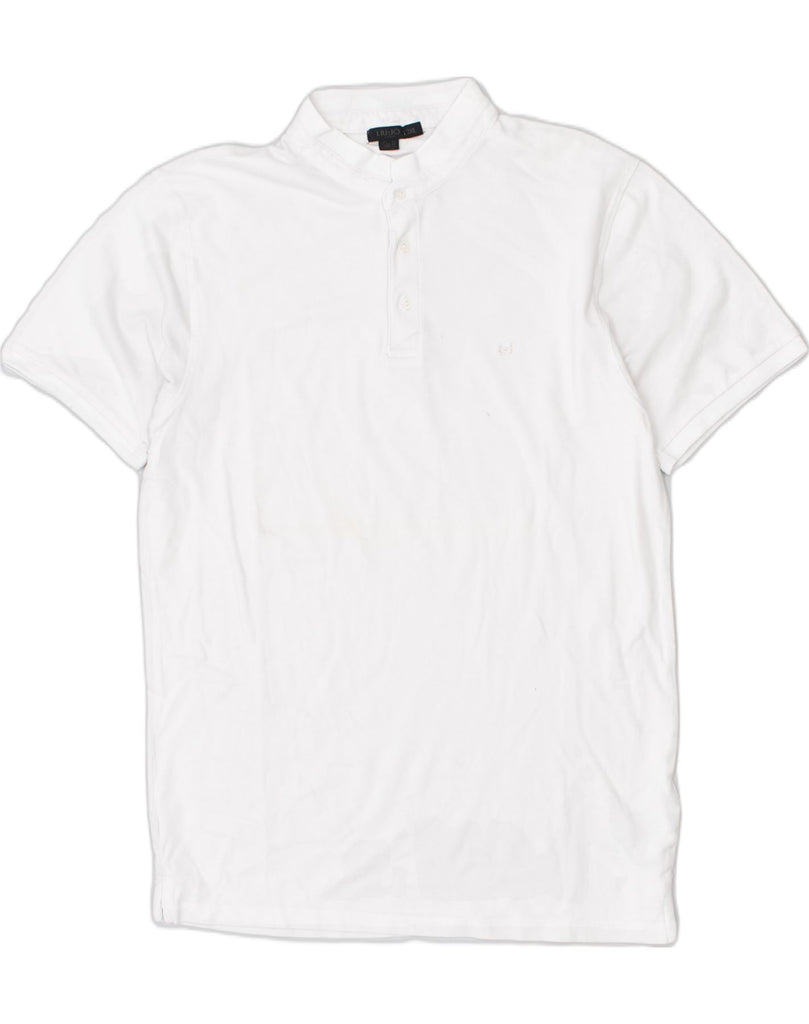 LIU JO Mens Slim Fit Polo Shirt 3XL White Cotton | Vintage | Thrift | Second-Hand | Used Clothing | Messina Hembry 