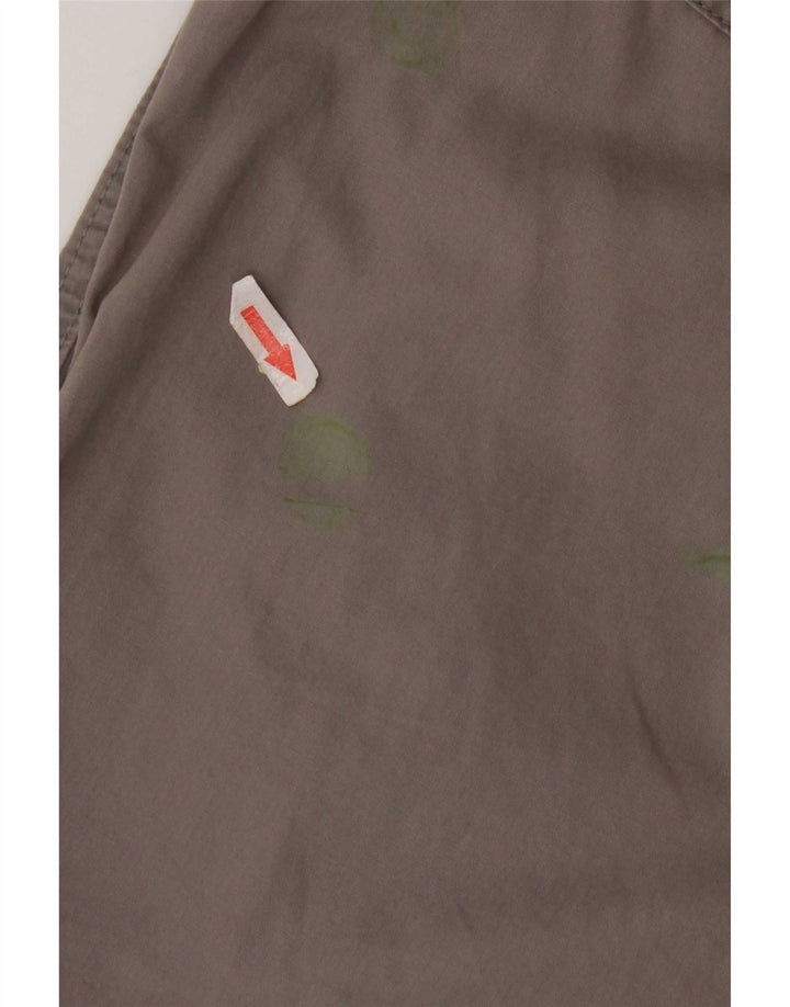 Eddie Bauer Womens Chino Shorts US 12 Large W34  Grey Cotton