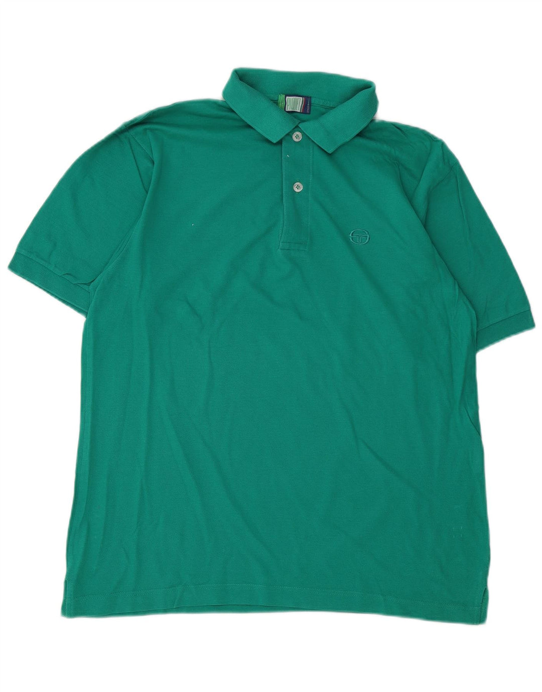 Sergio Tacchini Mens Polo Shirt Medium Green