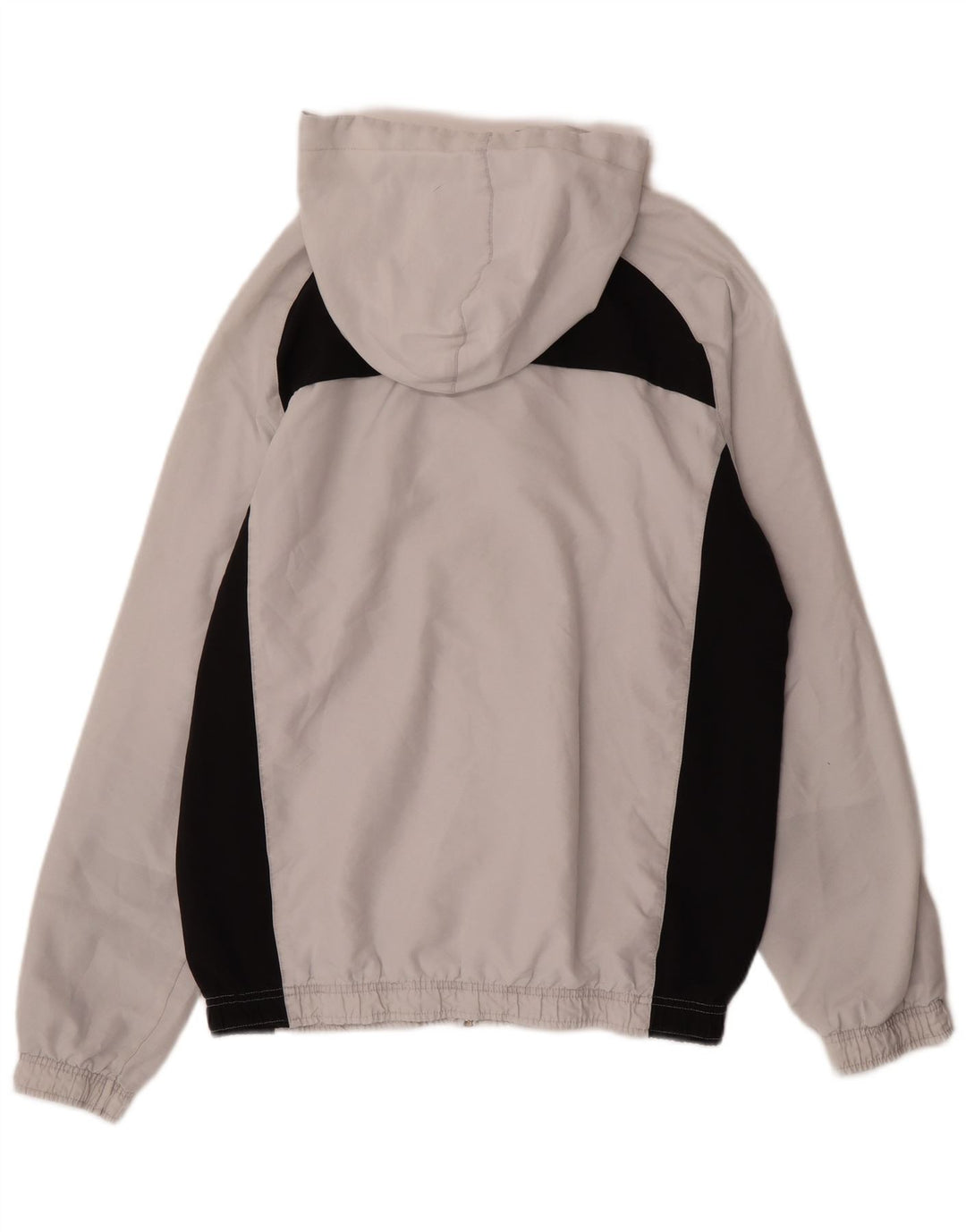 Puma Mens Graphic Hooded Tracksuit Top Jacket Medium Grey Colourblock