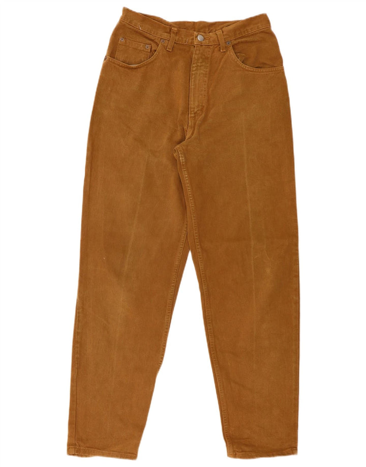Rifle Mens Tapered Jeans W32 L30 Brown Cotton