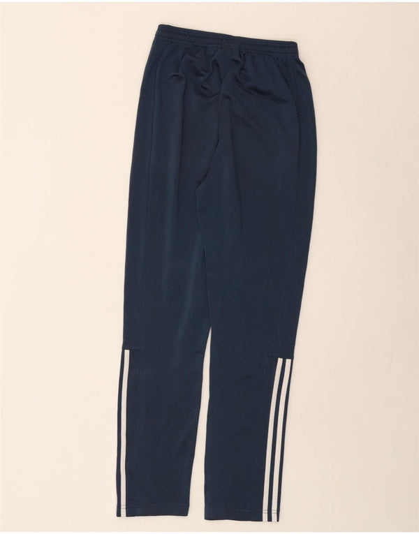 ADIDAS Mens Tracksuit Trousers UK 36/38 Small  Navy Blue Polyester