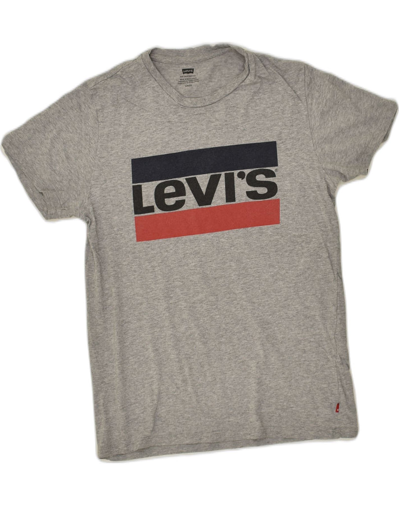 LEVI'S Mens Graphic T-Shirt Top Small Grey | Vintage Levi's | Thrift | Second-Hand Levi's | Used Clothing | Messina Hembry 