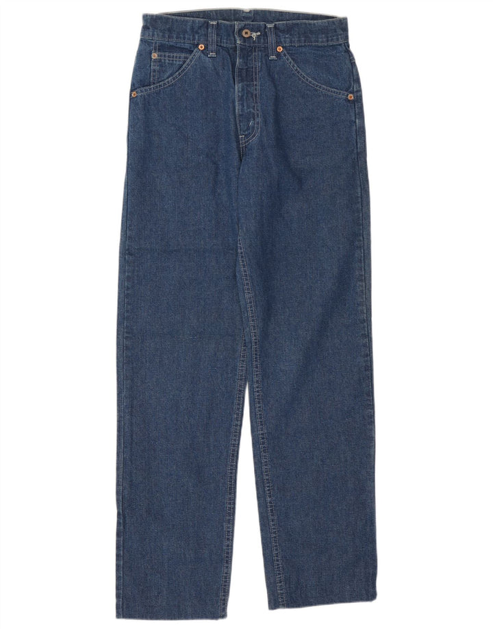 Levi's Womens Straight Jeans W29 L29 Blue Cotton