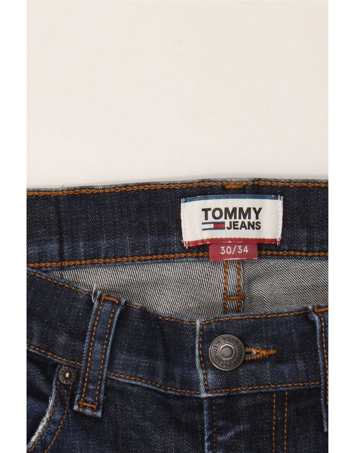 Tommy Hilfiger Mens Straight Jeans W30 L34 Navy Blue