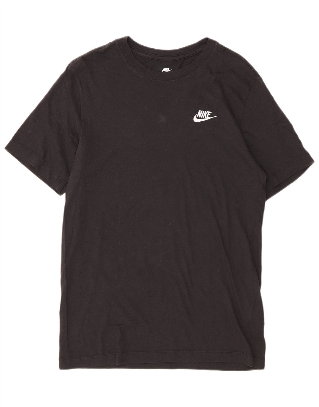 Nike Mens T-Shirt Top Small Black Cotton