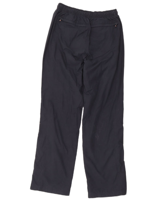 Champion Womens Tracksuit Trousers UK 8 Small  Navy Blue Cotton