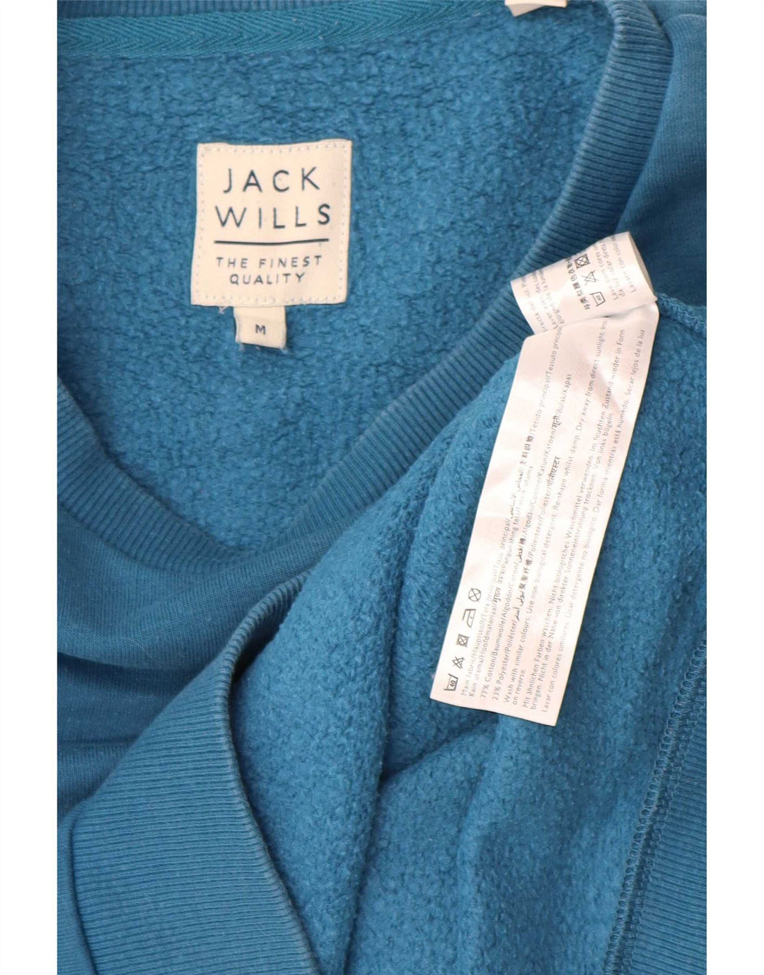 Jack Wills Mens Sweatshirt Jumper Medium Blue Cotton