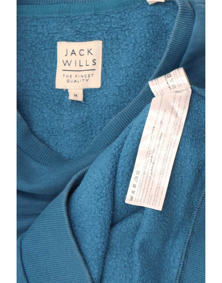 Jack Wills Mens Sweatshirt Jumper Medium Blue Cotton