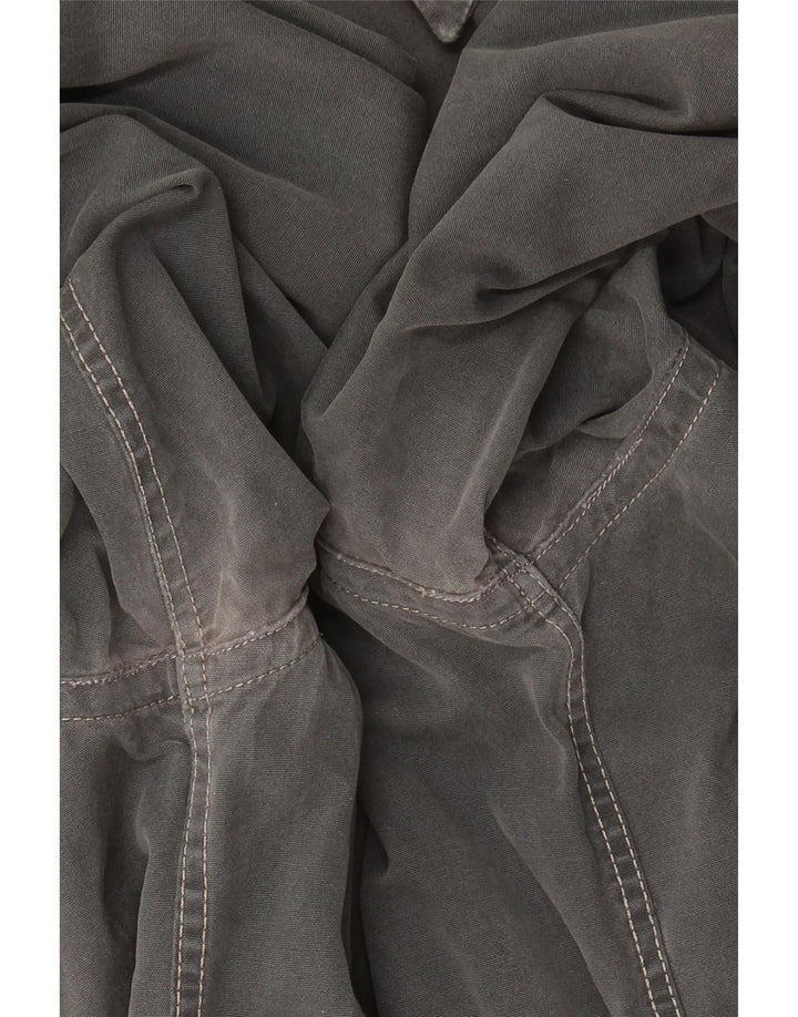 MURPHY & NYE Mens Marine Heritage Shirt XL Grey Cotton