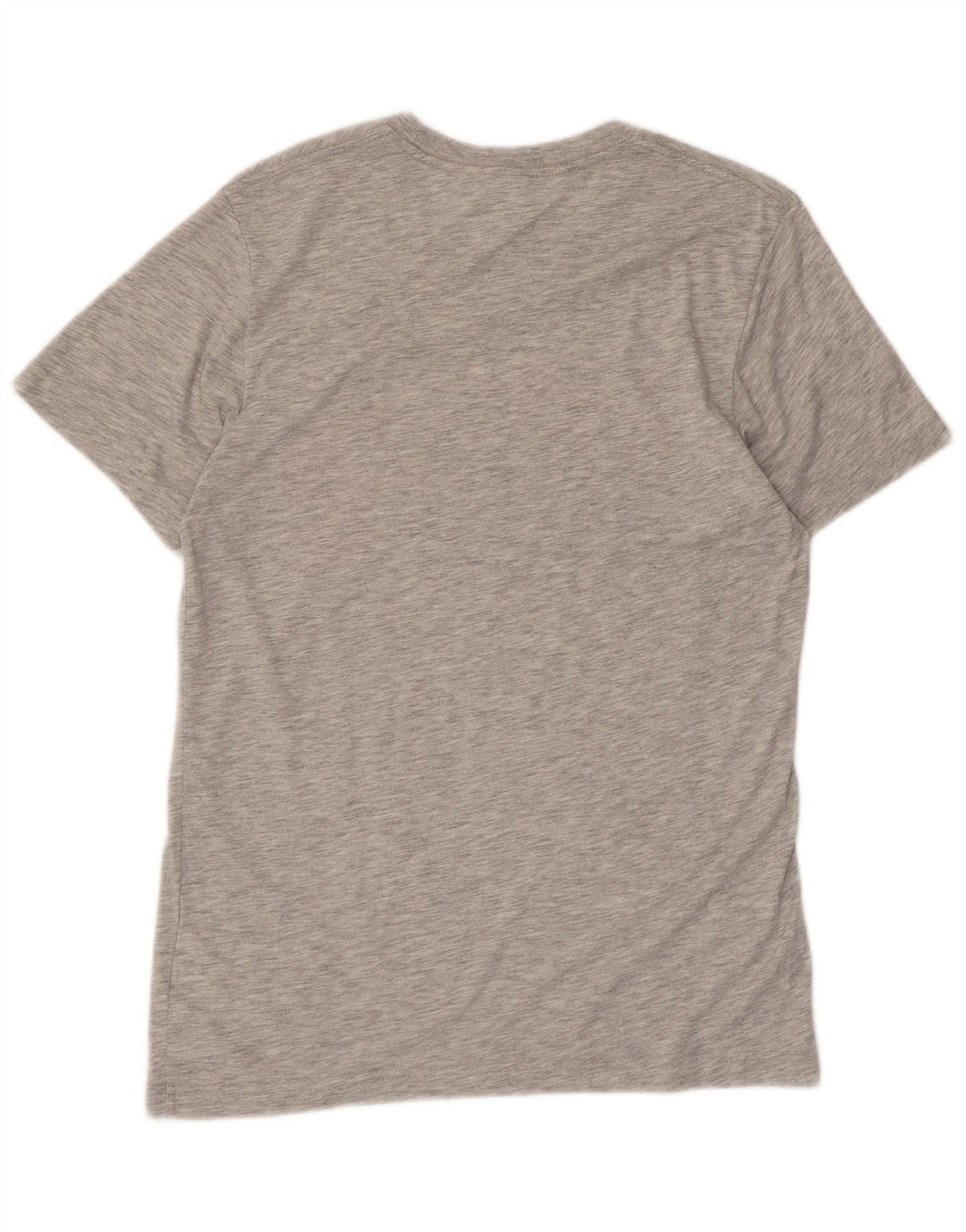 Nike Mens Graphic T-Shirt Top Medium Grey Flecked Polyester
