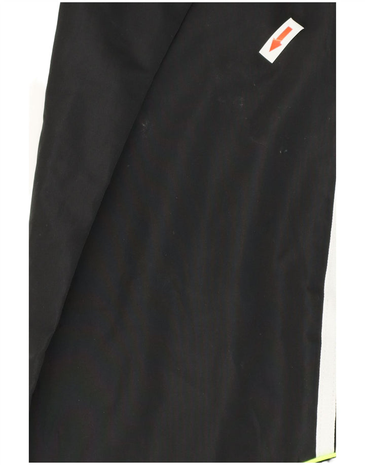 Adidas Boys Graphic Tracksuit Trousers Joggers 15-16 Years  Black Polyester