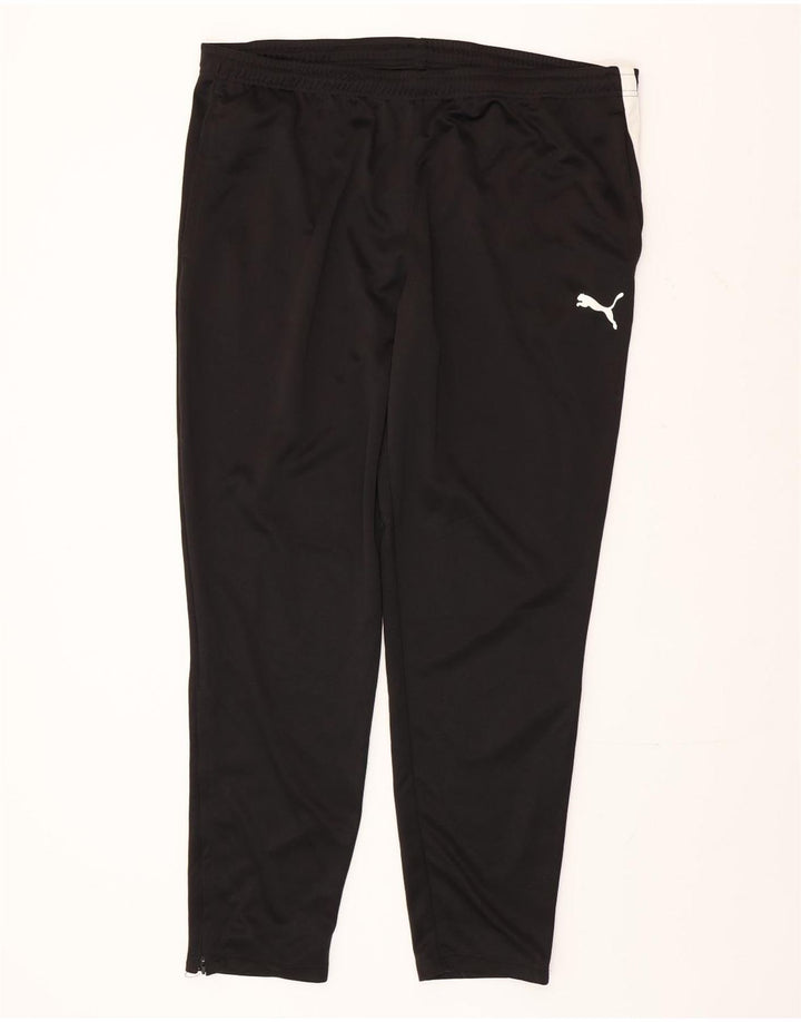 PUMA Mens Tracksuit Trousers 2XL  Black Polyester