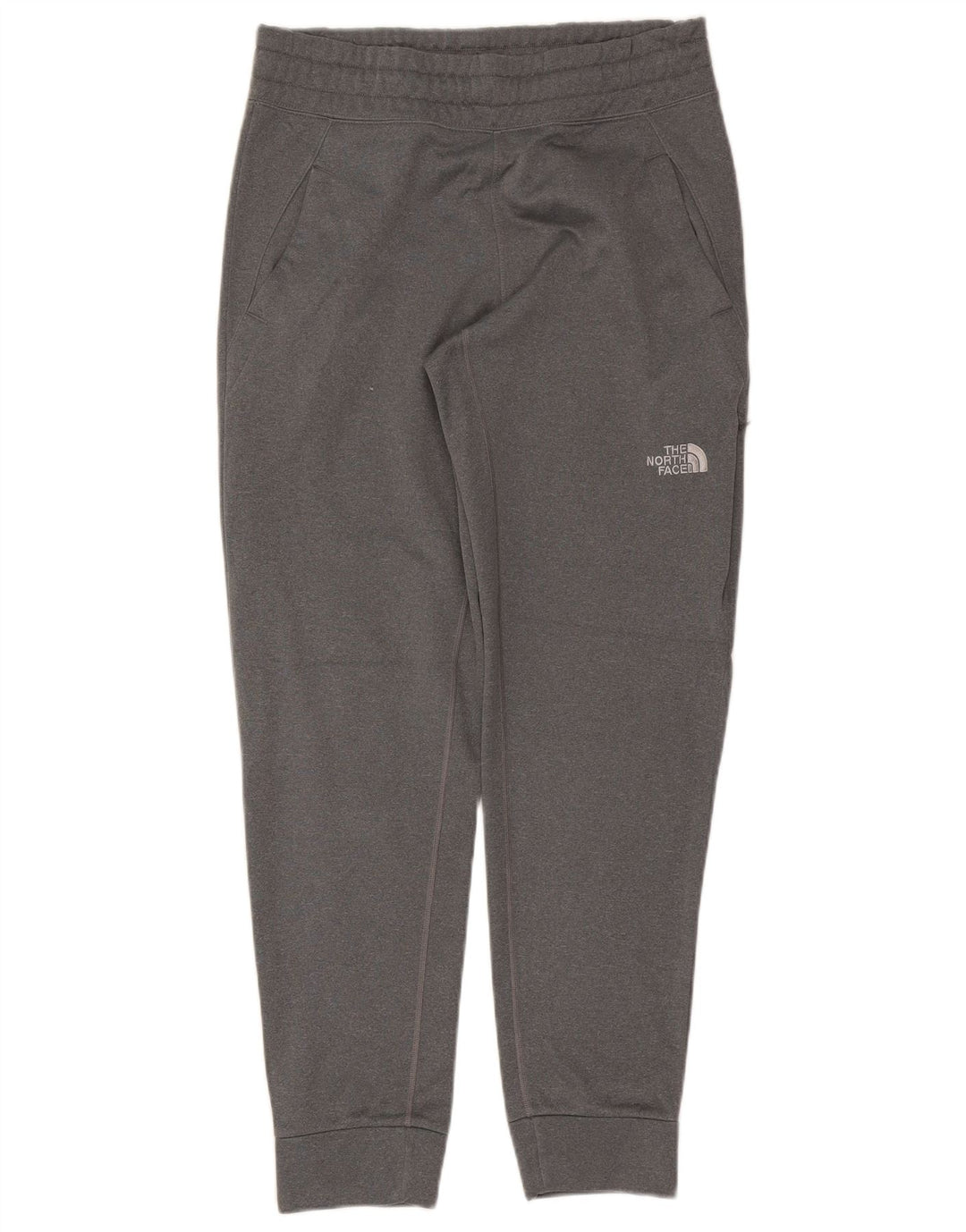 The North Face Mens Tracksuit Trousers Joggers Medium Grey Polyester