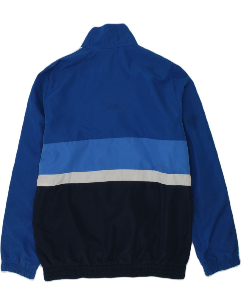 ADIDAS Boys Tracksuit Top Jacket 11-12 Years Blue Colourblock Polyester | Vintage Adidas | Thrift | Second-Hand Adidas | Used Clothing | Messina Hembry 