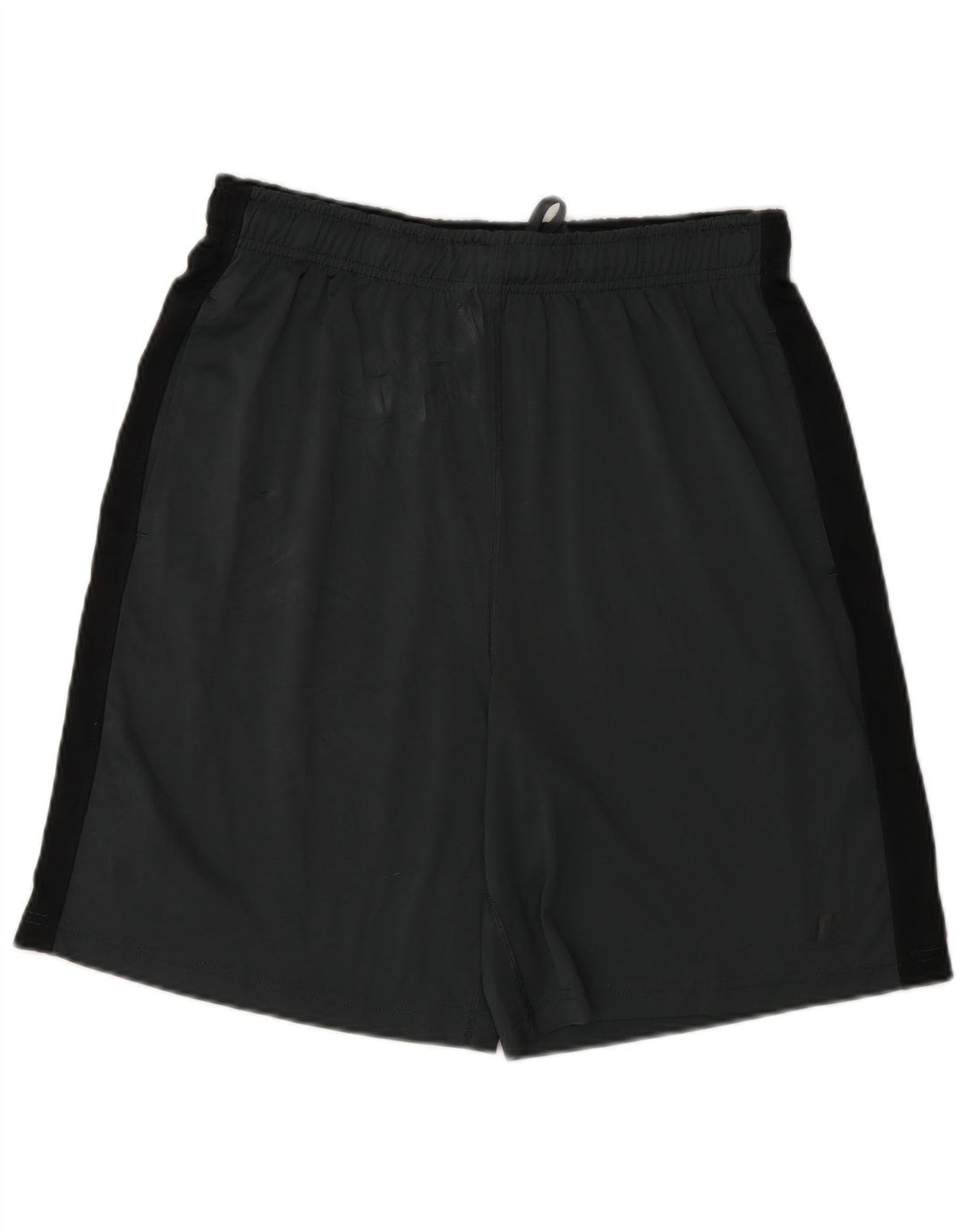 Russell Athletic Mens Sport Shorts Medium Grey Colourblock Polyester