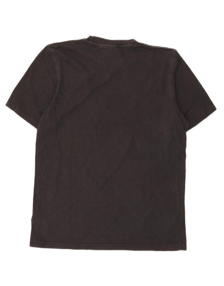 ADIDAS Mens Graphic T-Shirt Top Small Black Cotton