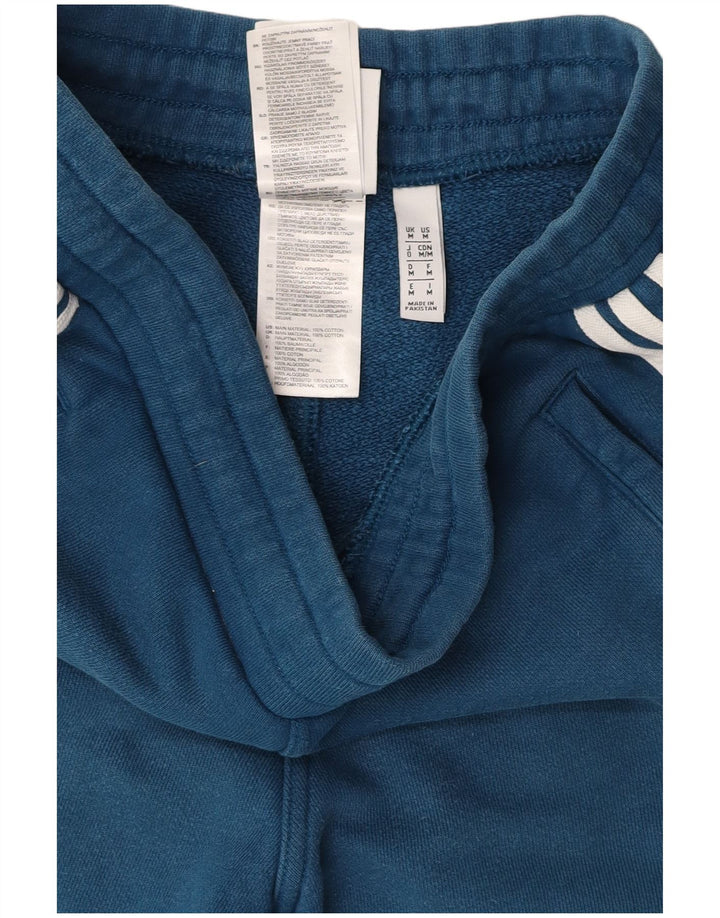 ADIDAS Mens Sport Shorts Medium Blue Cotton