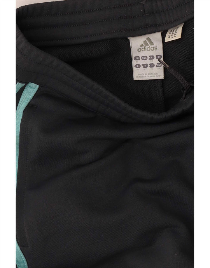 Adidas Womens Tracksuit Trousers UK 10 Small  Grey