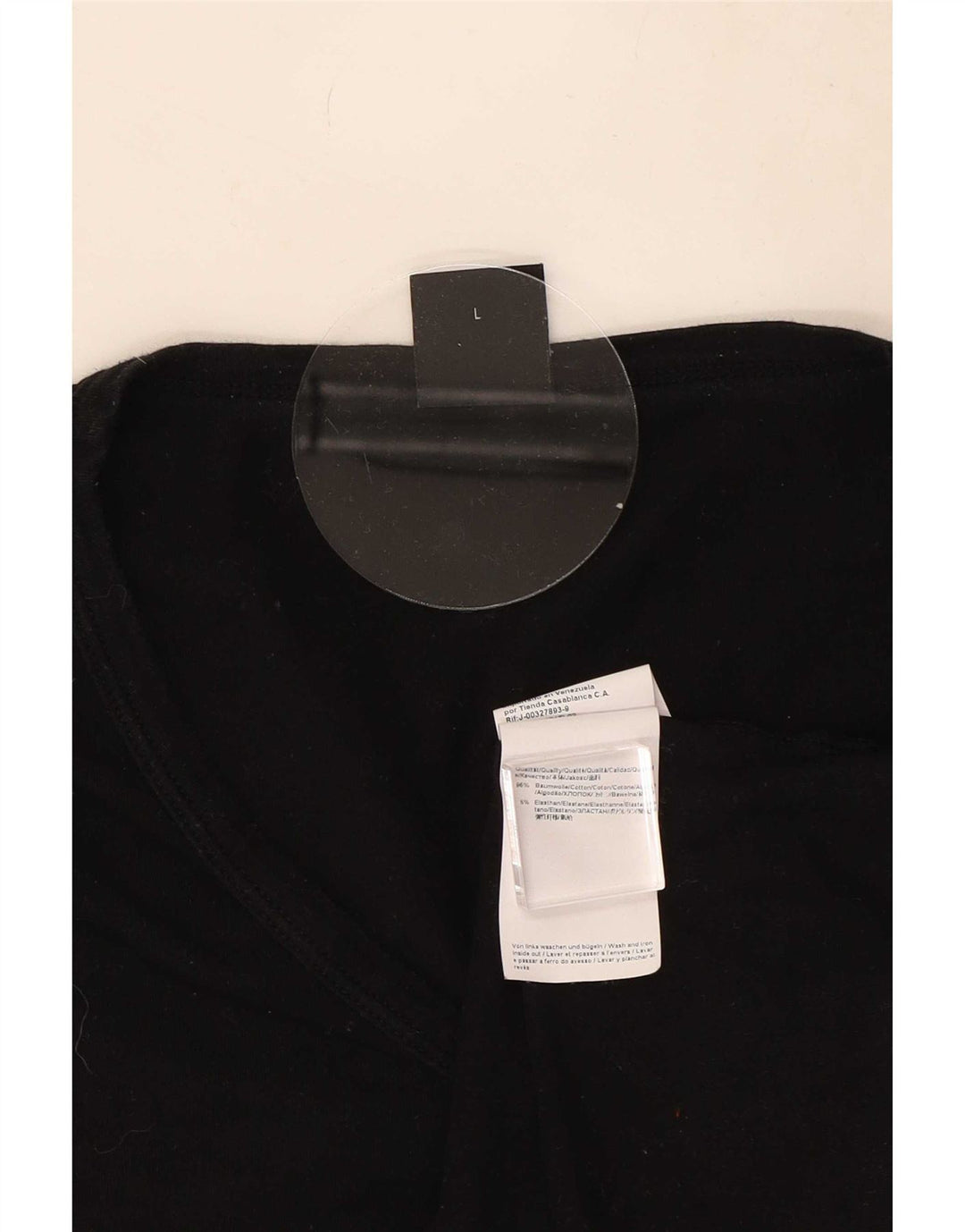 Hugo Boss Mens T-Shirt Top Large Black Cotton