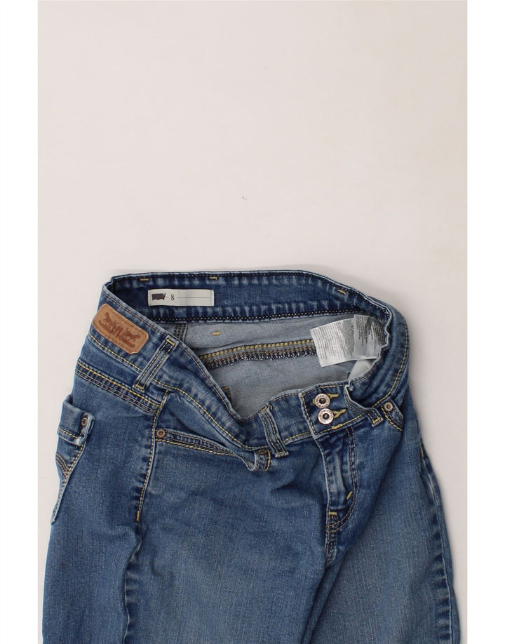 LEVI'S Womens Capri Jeans US 8 Medium W30 L20 Blue Cotton Vintage Levi's and Second-Hand Levi's from Messina Hembry 