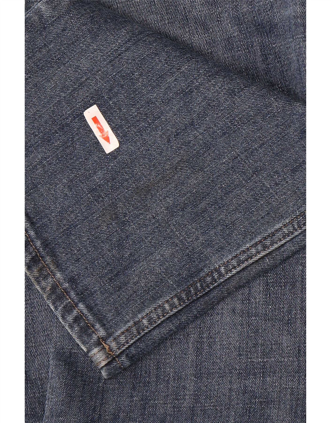 Wrangler Mens Straight Jeans W36 L34 Blue Cotton