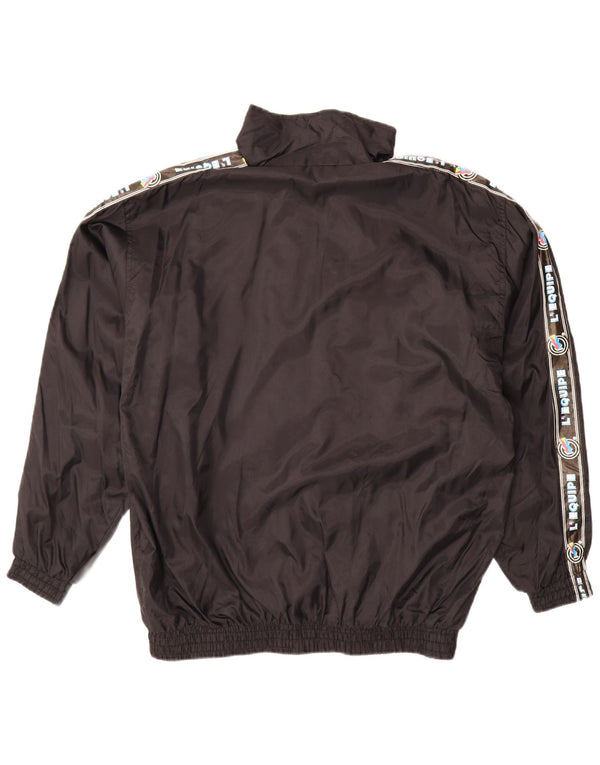 Mens Graphic Tracksuit Top Jacket Large