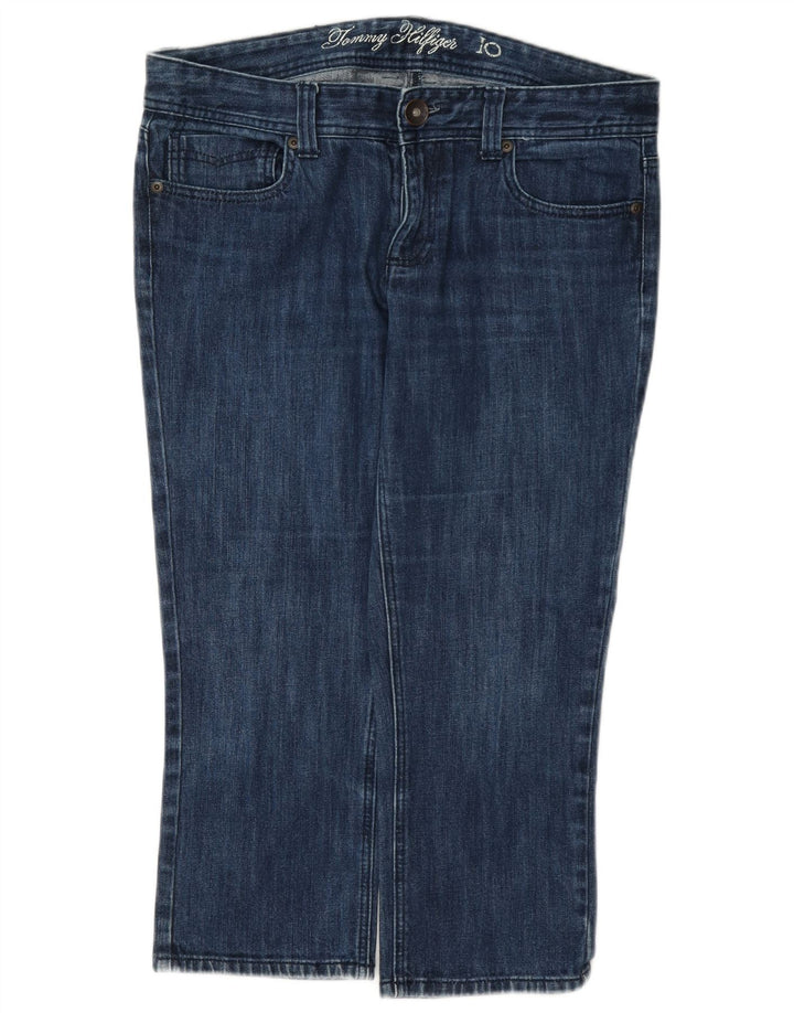 Tommy Hilfiger Womens Capri Jeans US 10 Large W32 L21 Blue