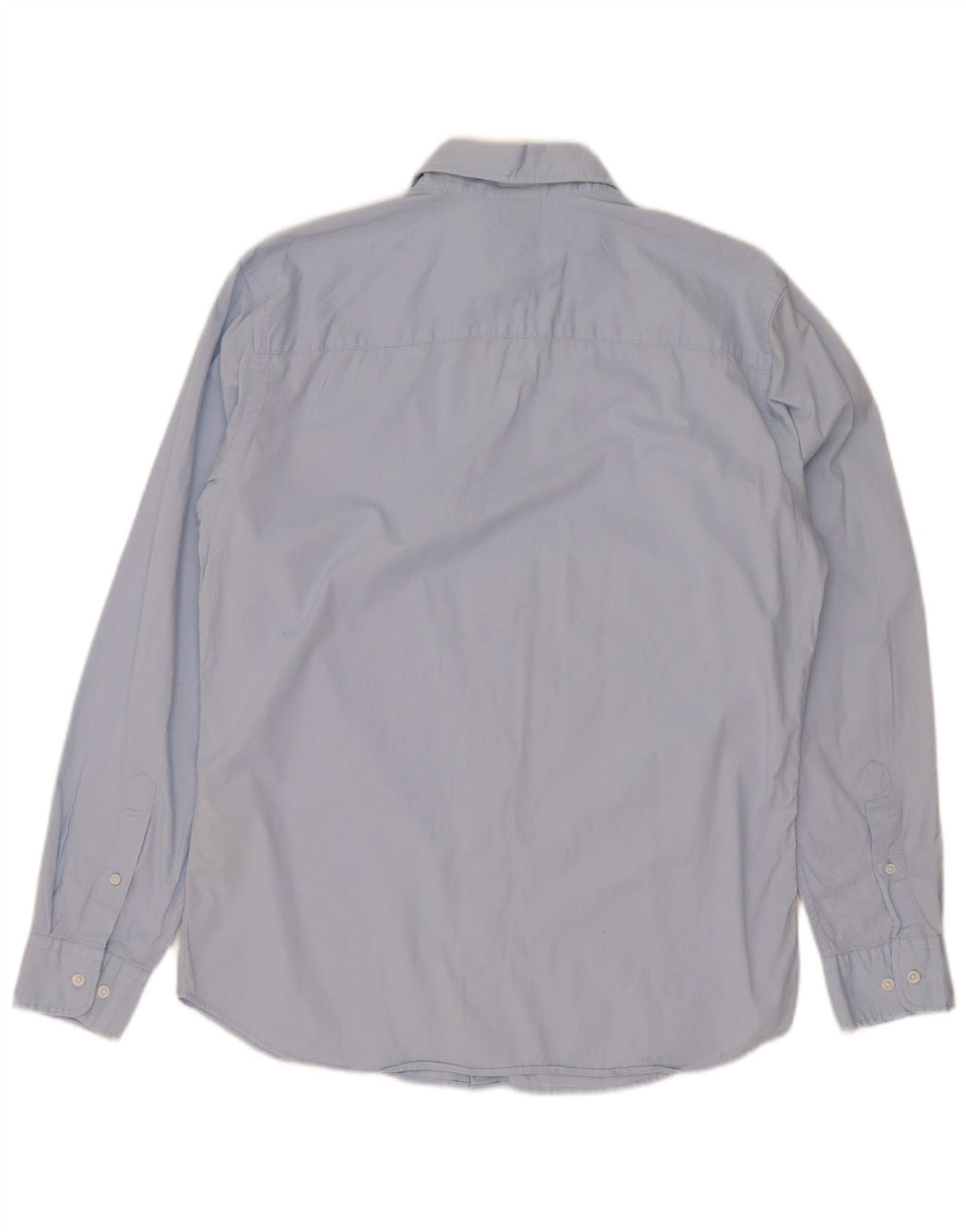 Jack & Jones Mens Shirt Medium Blue Cotton