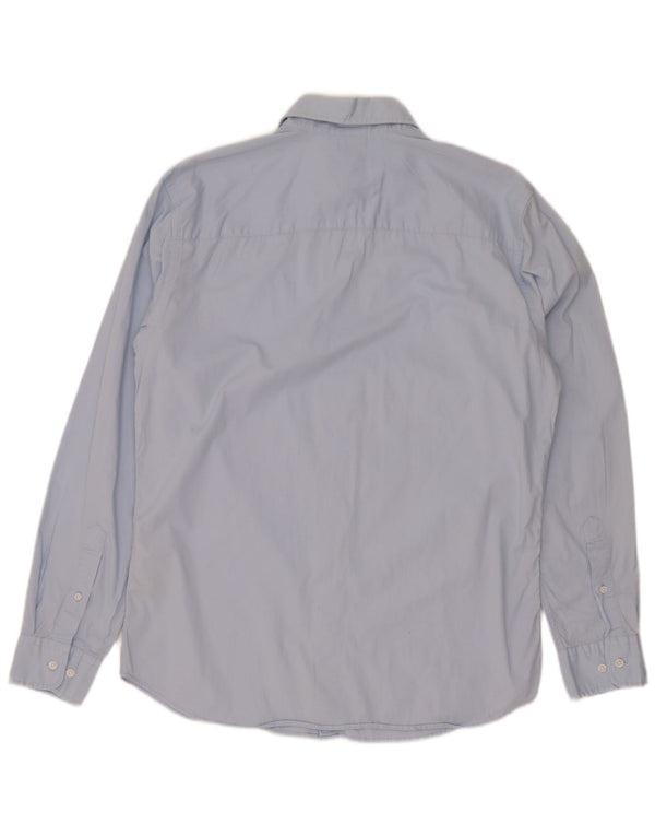 Jack & Jones Mens Shirt Medium Blue Cotton