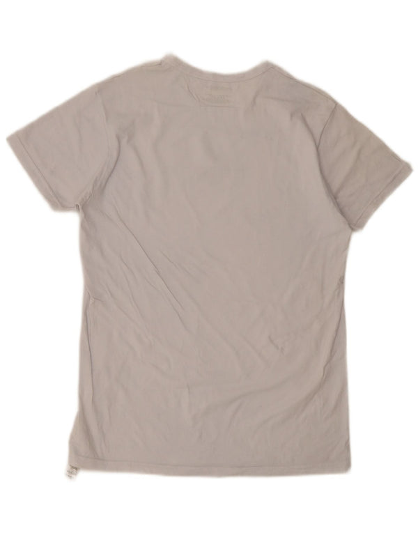 Emporio Armani Mens Graphic T-Shirt Top Large White Cotton